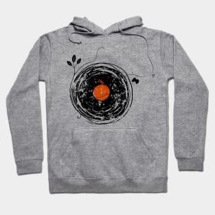 Enchanting Vinyl Records Vintage Hoodie